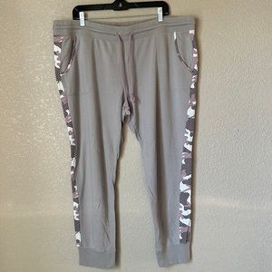 Natural Reflections Drawstring Sweatpants - XXL Gray  with side detail
